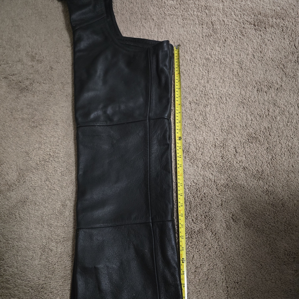 Harley-Davidson Black Riding Chaps - Picture 7 of 10